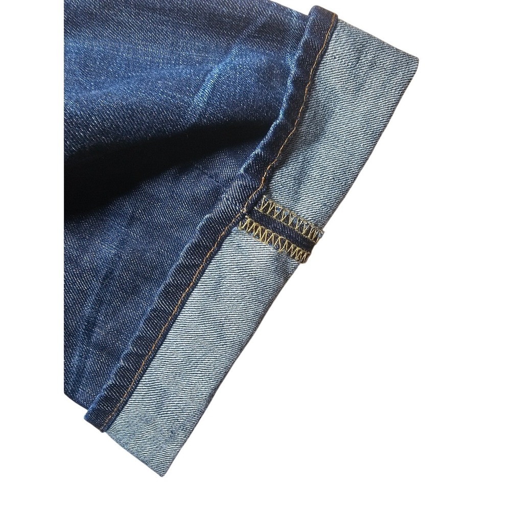 Gap 1969 Men Dark Star Bootcut Jeans 38x32 Ringspun Cotton Denim Indigo 715511 - Picture 13 of 16
